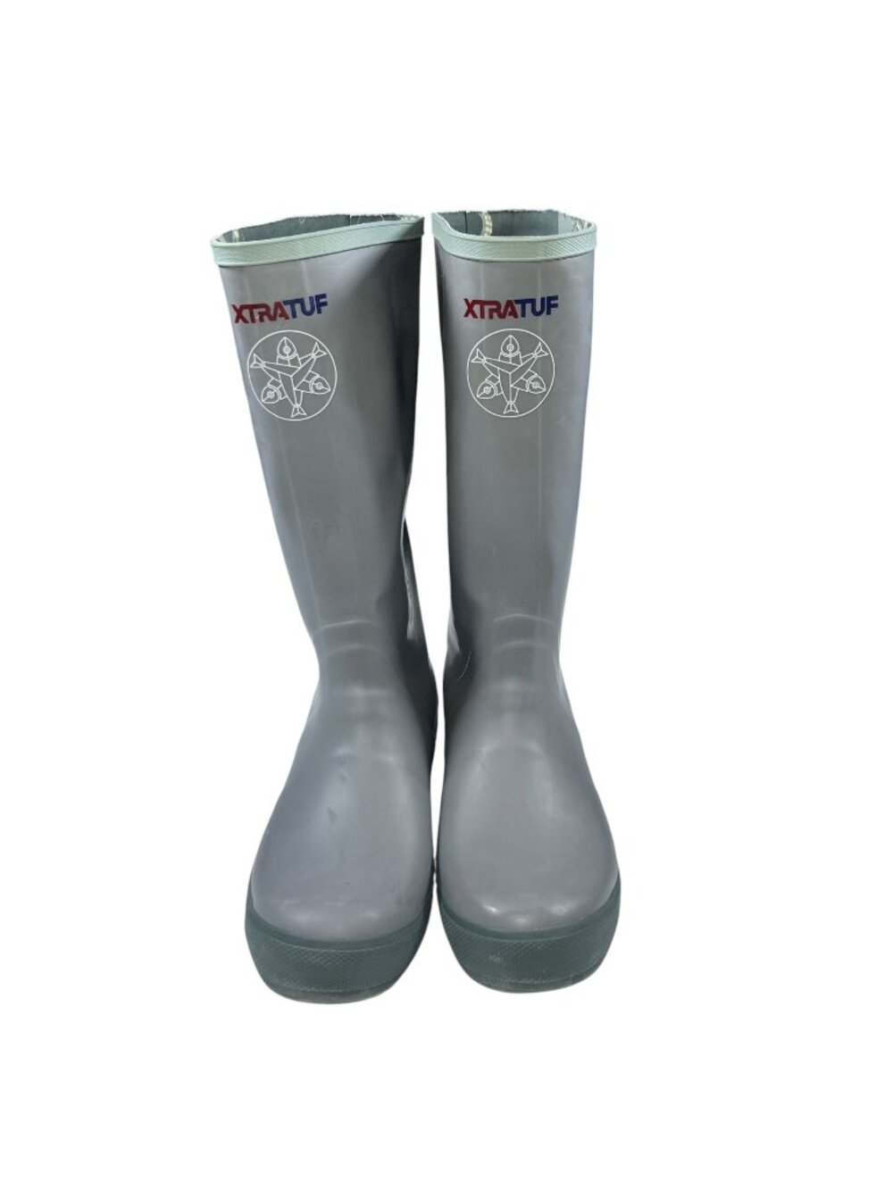 Xtratuf Womens Salmon Sisters 15" Legacy Gray Work Boots Size 11M Waterproof